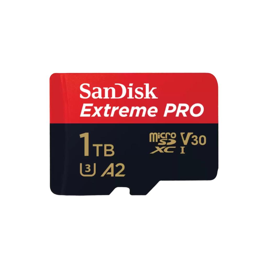 SanDisk Extreme PRO microSDXC 1TB V30 U3 C10 A2 UHS-I 200MB/s Read