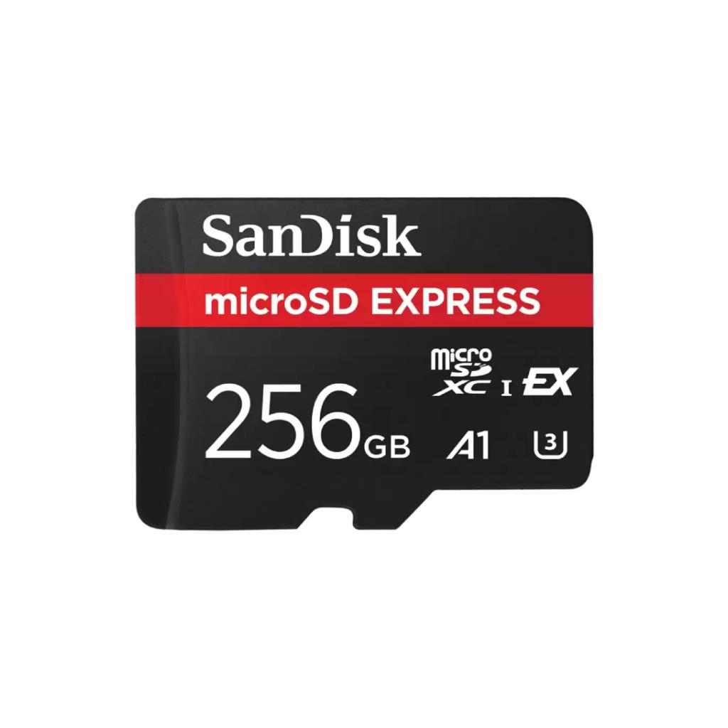 SanDisk microSD Express 256GB PCIe Gen3 NVMe 880/650MB/s RPD2