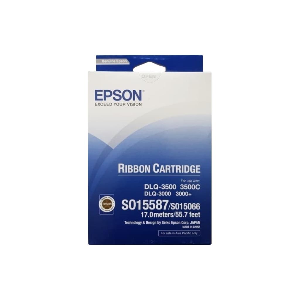 EPSON RIBBON S015587 - Black Fabric Ribbon for DLQ3500