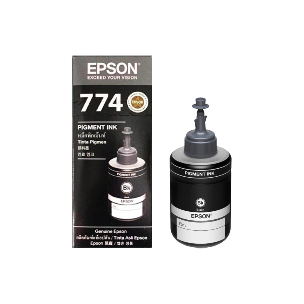 EPSON INK BOTTLE T774100 BLACK - High Capacity for M100/M200 Series