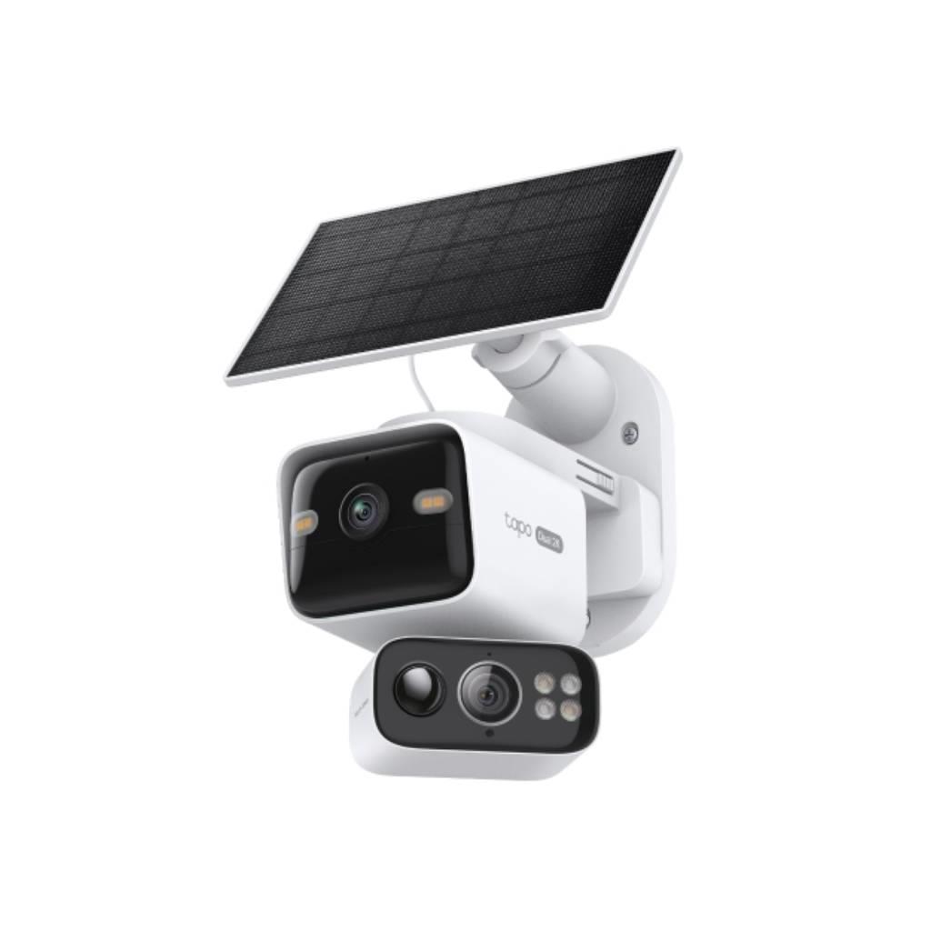 TP-Link Tapo C645D KIT Dual-Lens Solar-Powered Pan/Tilt Security Camera (2K 3MP x2)