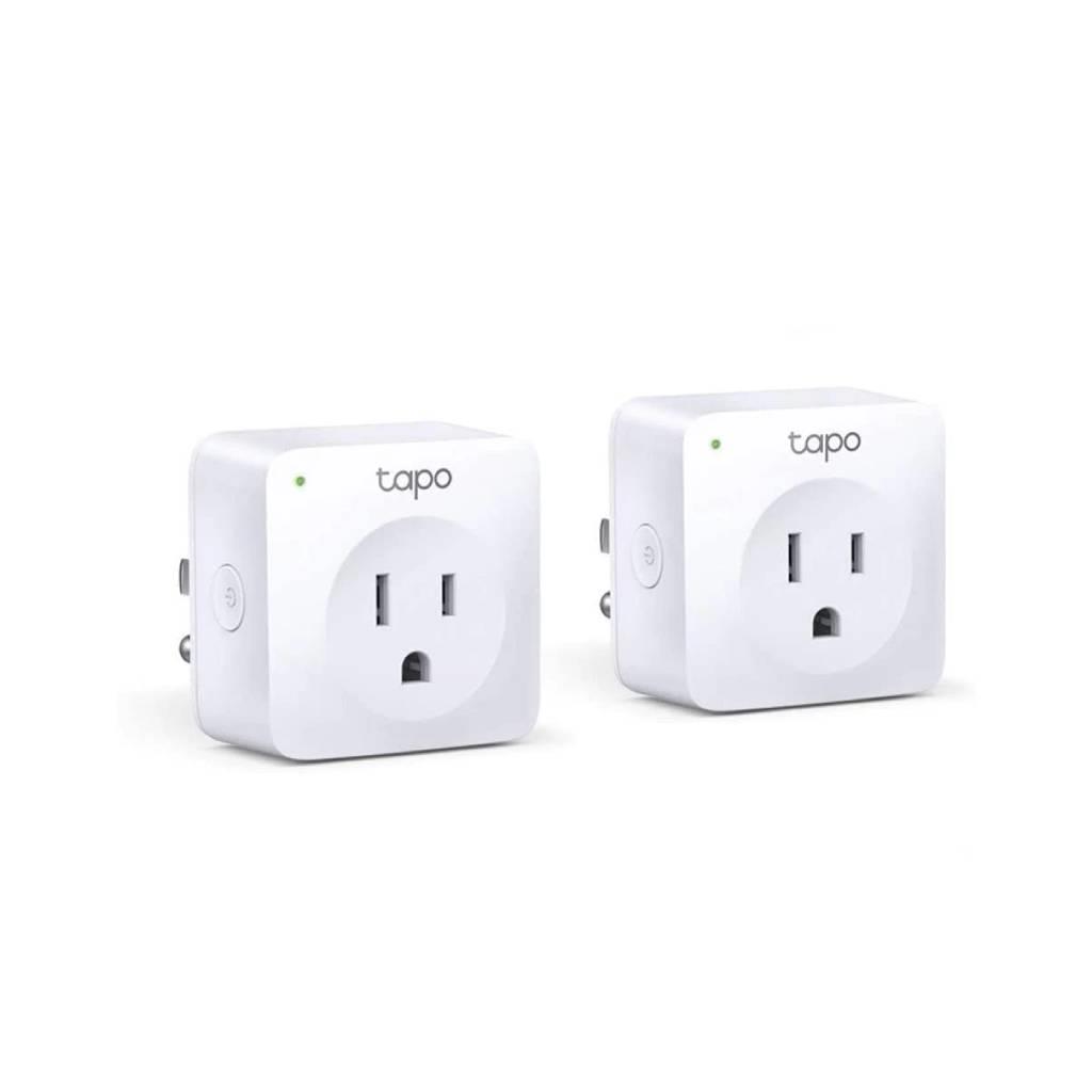 TP-Link Tapo P100 (2-Pack) Mini Smart Wi-Fi Socket 10A 1200W