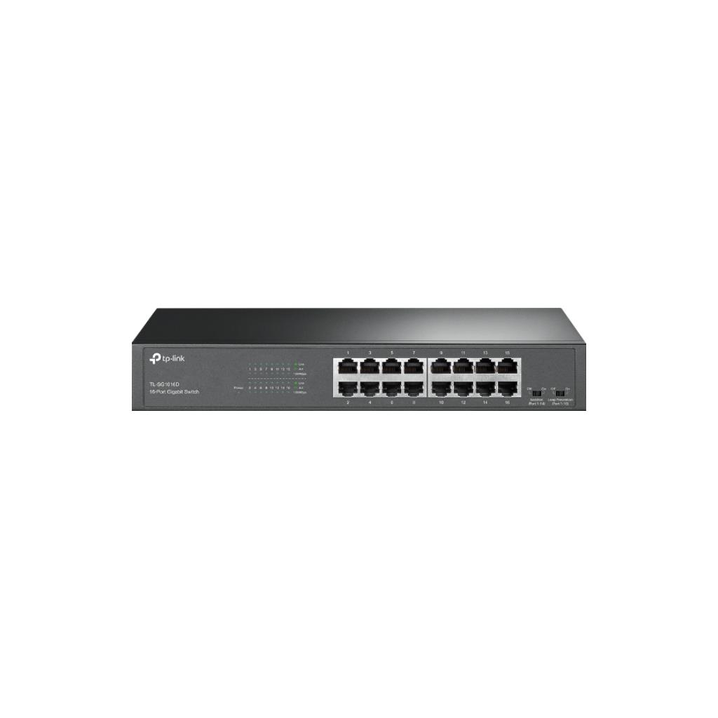 TP-Link TL-SG1016D 16-Port Gigabit Desktop/Rackmount Switch V12