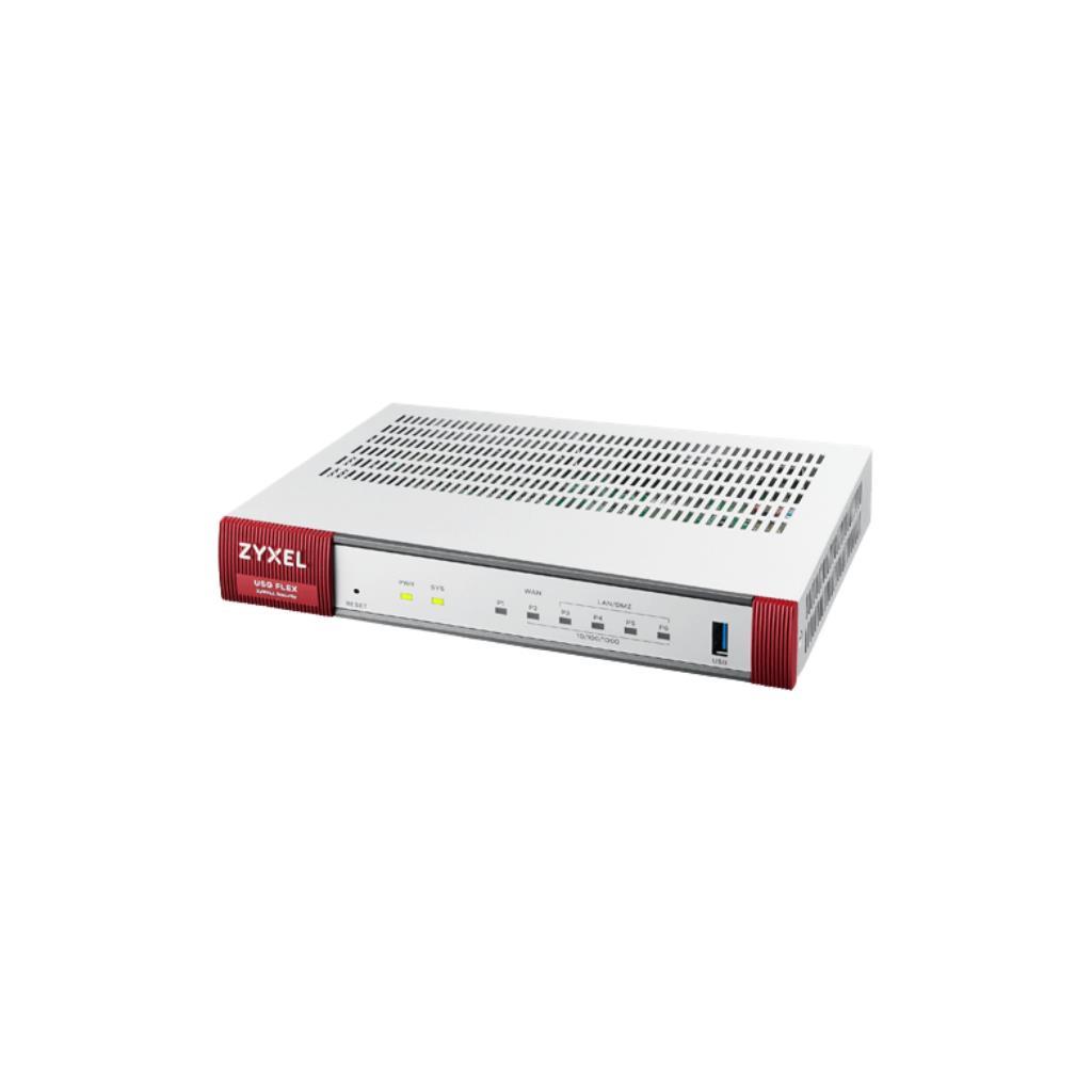 ZYXEL USG FLEX 100H Firewall + 1-Year Gold Security Pack License Bundle