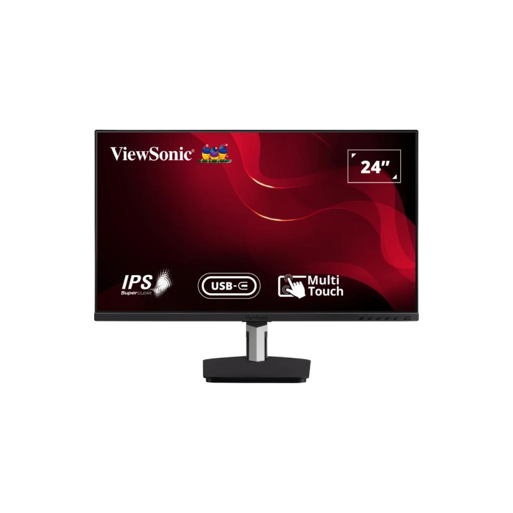VIEWSONIC TD2465 24" Frameless Touch Monitor with 10-Point PCAP - HDMI/DP/VGA