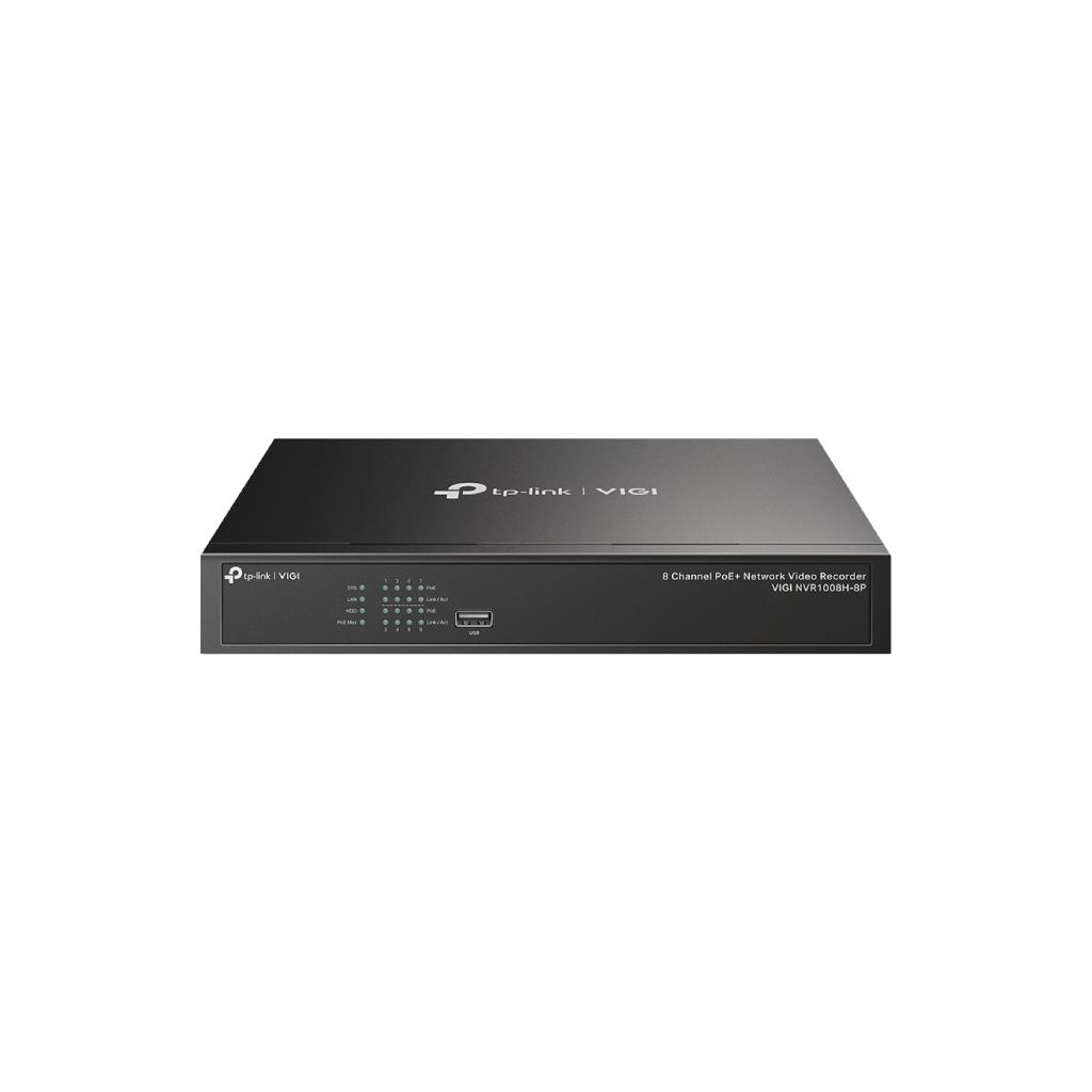 VIGI NVR1008H-8P 8-Channel PoE+ Network Video Recorder