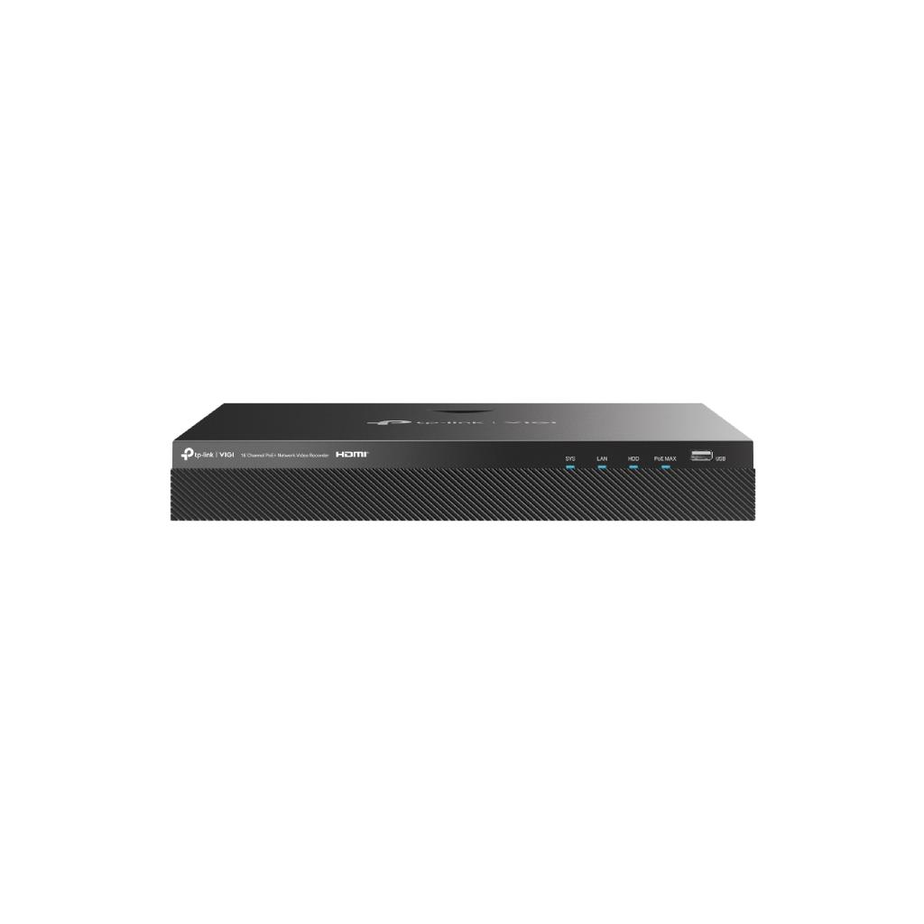 VIGI NVR2016H-16P 16-Channel PoE+ NVR 4K HDMI Output