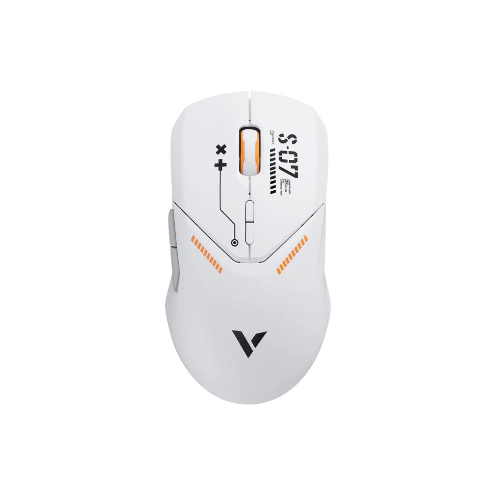 RAPOO VT9PRO 4K Wireless Gaming Mouse White/Orange