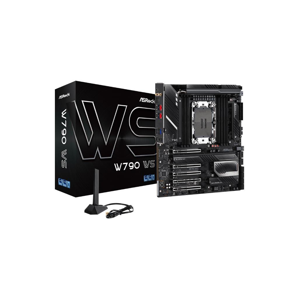 ASRock W790 WS EATX Motherboard for Intel LGA 4677 (W790 Chipset)