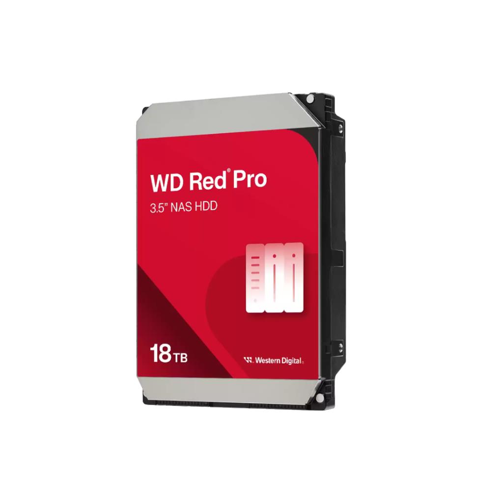 WD RED PRO 18TB SATA3 7200RPM NAS HDD 512MB Cache 5-Year Warranty