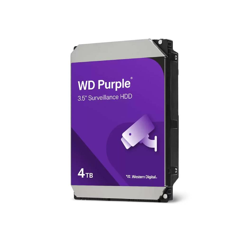 WD Purple Surveillance HDD 4TB SATA3 3.5" 128MB Cache 3-Year Warranty