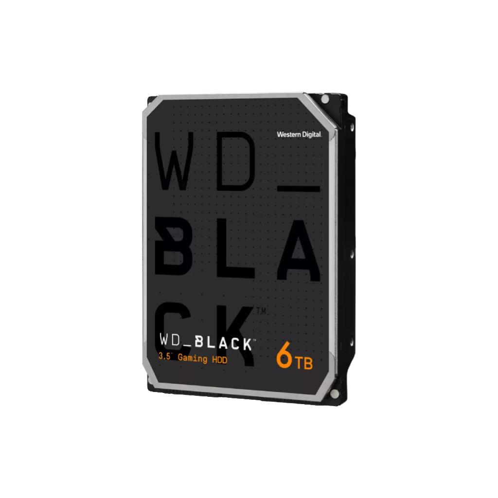 WD BLACK 3.5" Gaming HDD 6TB SATA 7200RPM 256MB Cache