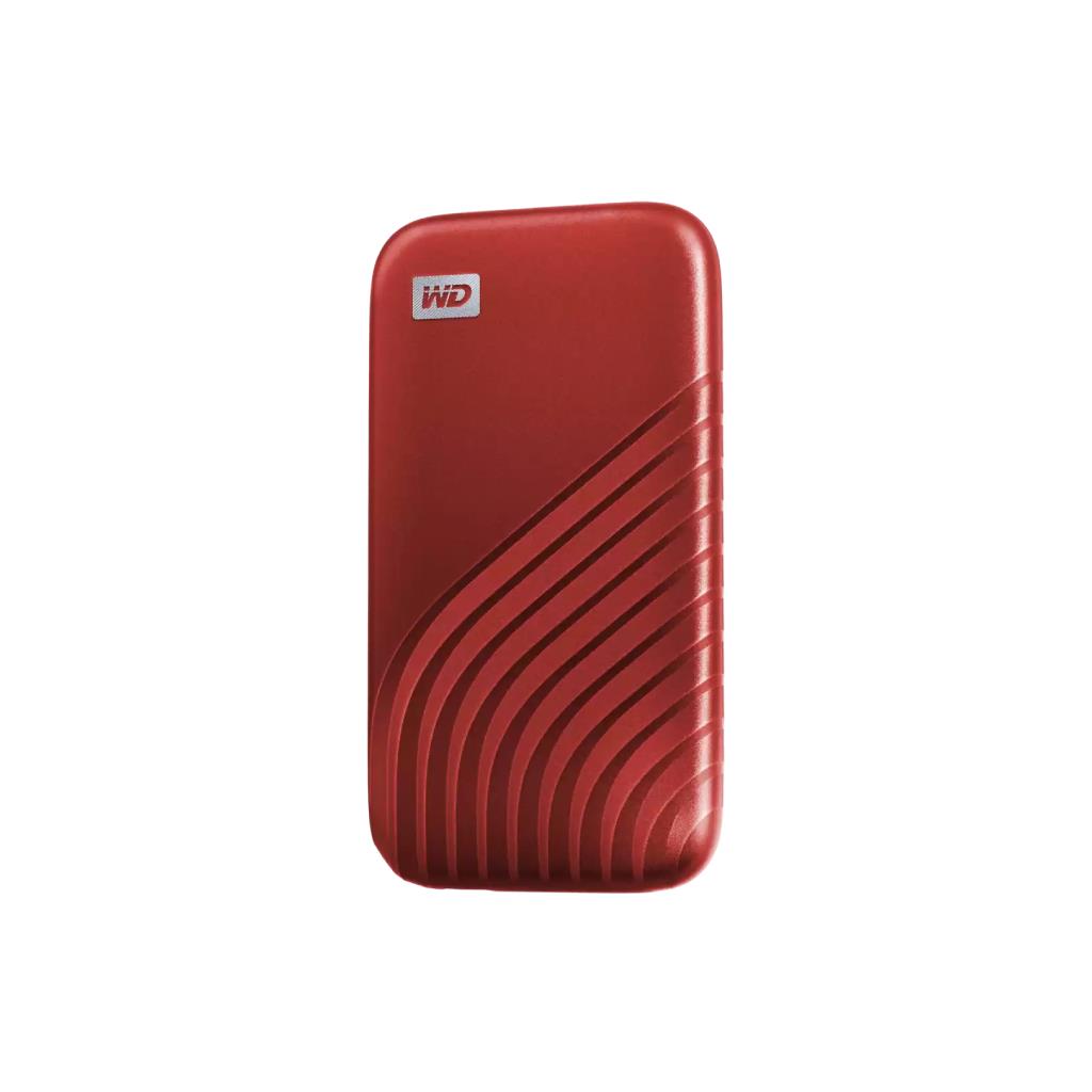 WD My Passport SSD 2TB Red (USB 3.2 Gen 2 Type-C) - WDBAGF0020BRD-WESN