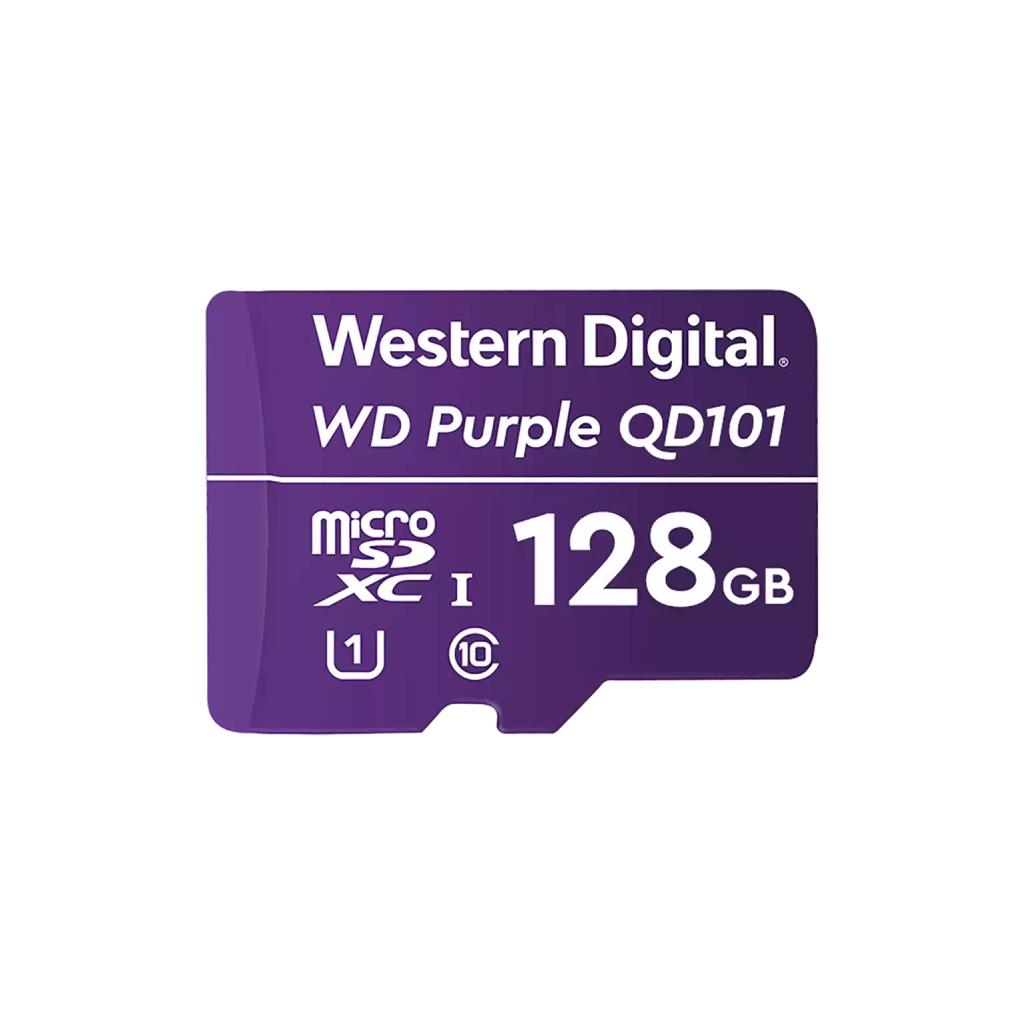 WD Purple SC Ultra Endurance microSD 128GB (WDD128G1P0C) - 3-Year Warranty