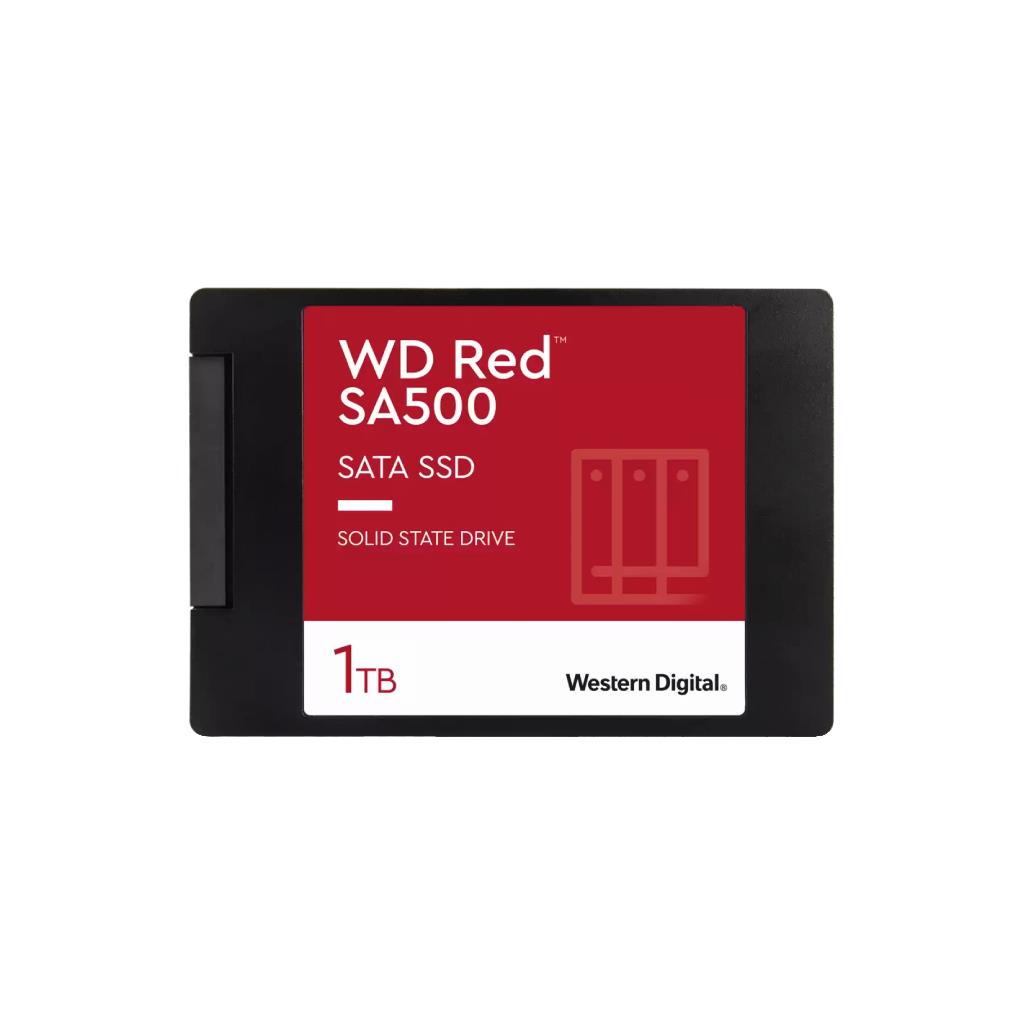 WD RED SA500 NAS SATA SSD 2.5" 1TB - Read 560MB/s, Write 530MB/s