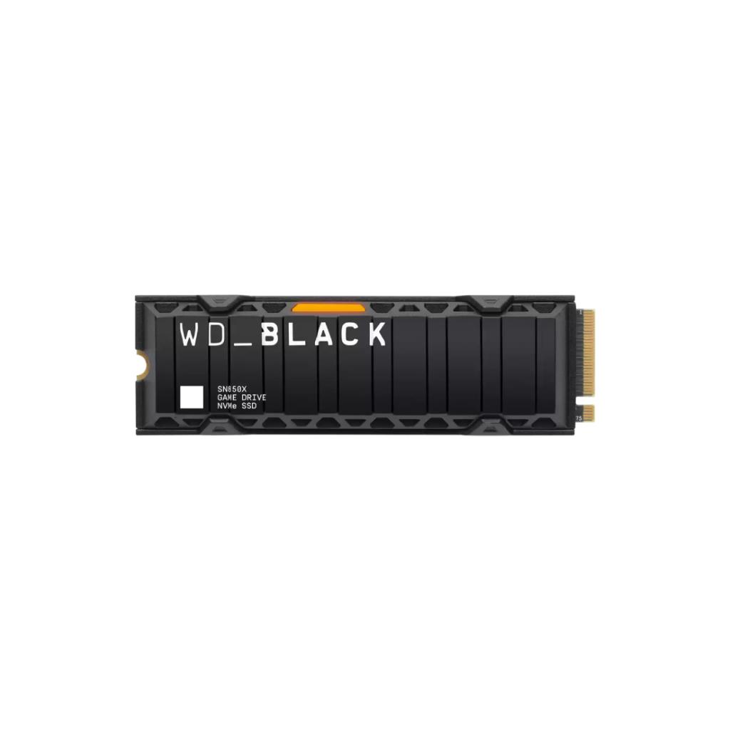 WD BLACK SN850X 2TB M.2 NVMe Gen4 SSD with Heatsink