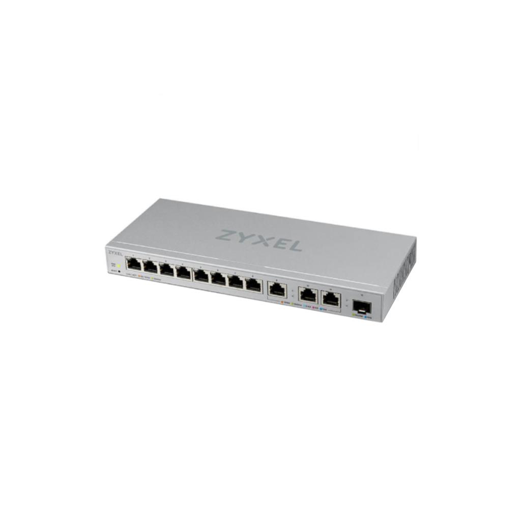 ZYXEL XGS1250-12 12-Port Web-Managed Multi-Gigabit Switch (8x 1G + 3x 10G Multi-Gigabit + 1x 10G SFP+) - 10Gbps