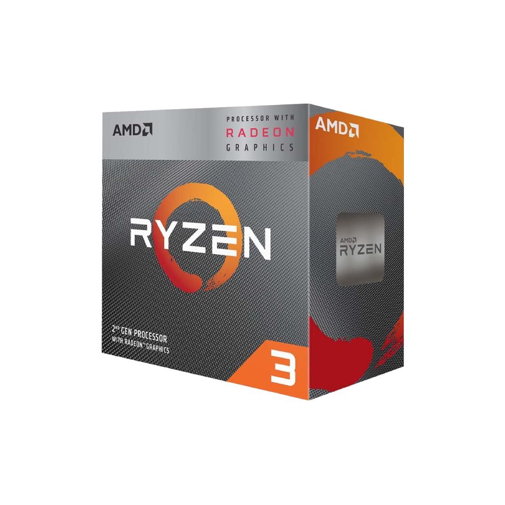 AMD Ryzen™ 3 3200G with Radeon™ Vega 8 Graphics (Boxed) 4-Core 4-Thread 65W