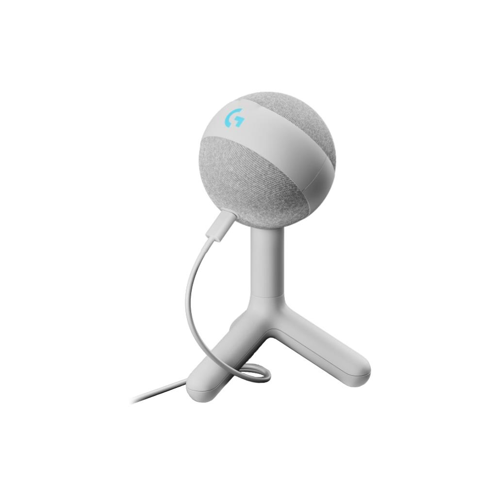 LOGITECH Yeti Orb RGB Gaming Mic with LIGHTSYNC (WHITE)